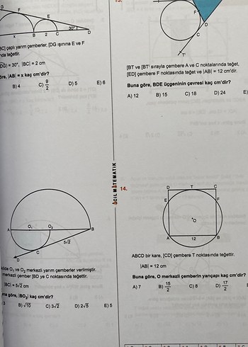Acil yayınları TYT-AYT Geometri Soru Bankası - Görsel 8