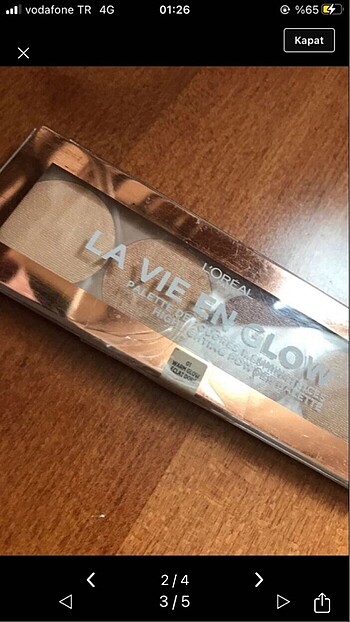 L'Oréal Paris Loreal aydınlatıcı palet