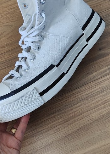 42.5 Beden beyaz Renk Converse Chuck 70 Plus