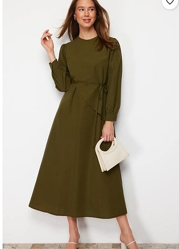 38 Beden Trenyol Modest Elbise
