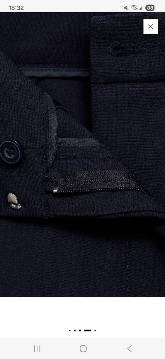 Lacivert Kadın Ofis Triko - Görsel 5