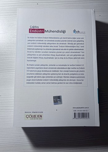 Çağdaş Endüstri Mühendisliği Kitabı - Görsel 2