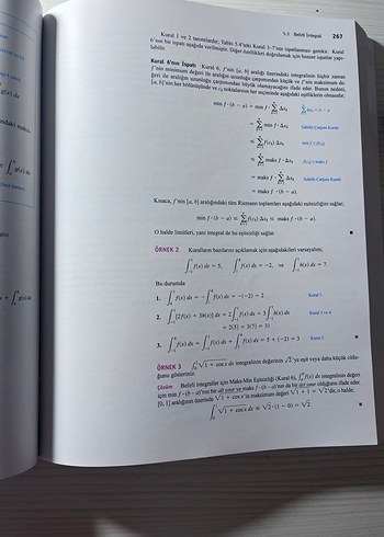 Thomas Kalkülüs Cilt 1 - Mustafa Bayram - Görsel 3