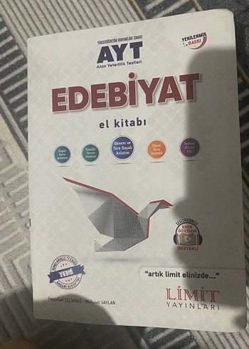 AYT Edebiyat El Kitabı - Limit Yayınları