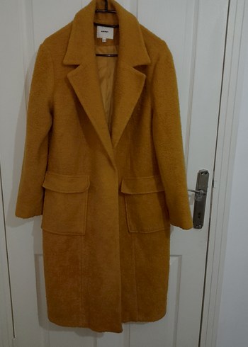 Hardal Rengi Uzun Kadın Kaban - Görsel 2