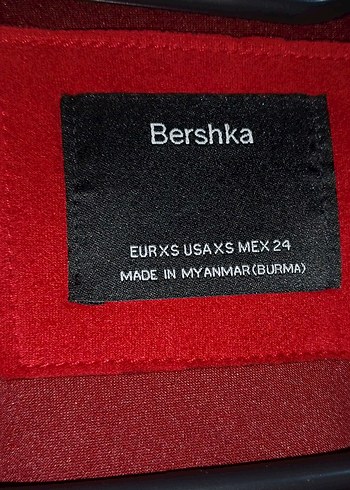 Bordo Süet Midi Kadın Ceket - Görsel 4