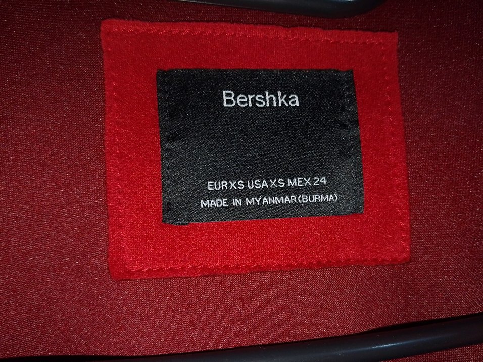 Bordo Süet Midi Kadın Ceket - Görsel 4