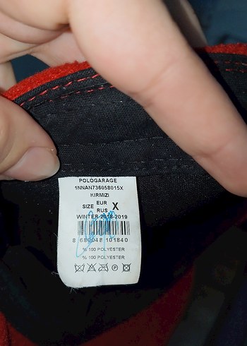 Kırmızı Kadın Street Wear Şapka - Görsel 4