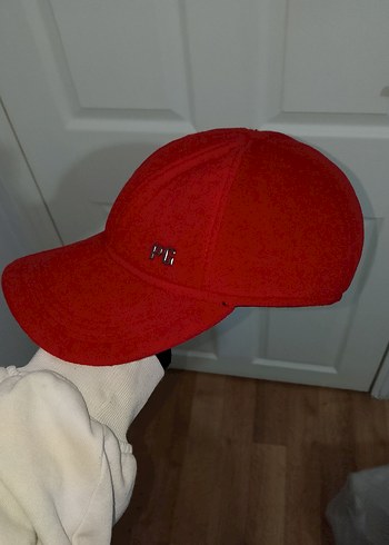 Kırmızı Kadın Street Wear Şapka - Görsel 2