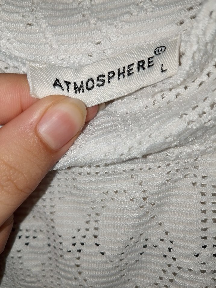 Nakışlı Bohem Gri Midi Triko Kazak - Görsel 4