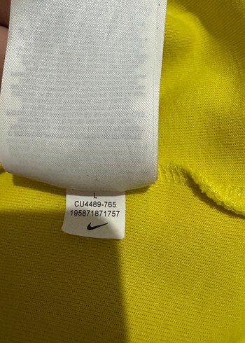 Sarı Nike Fermuarlı Erkek Sweatshirt - Görsel 3