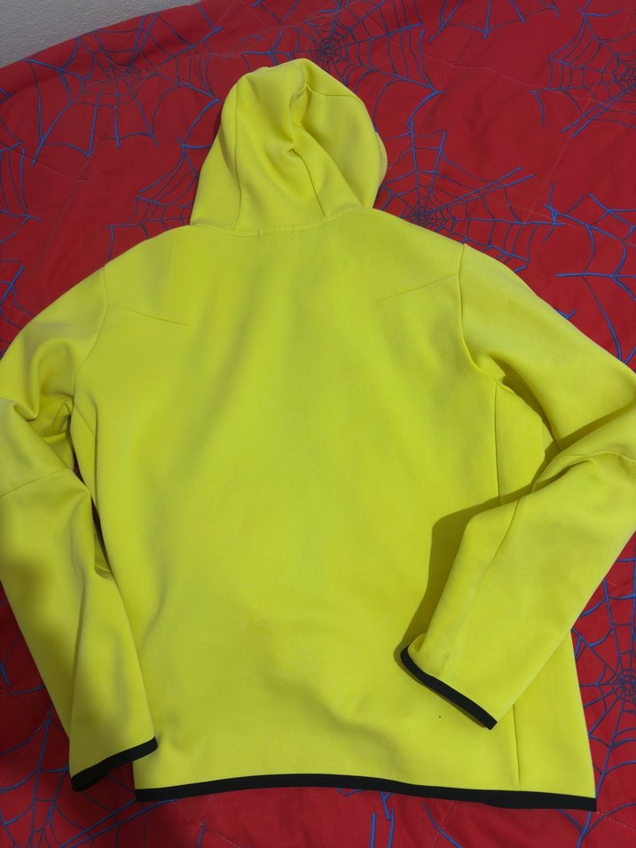 Sarı Nike Fermuarlı Erkek Sweatshirt - Görsel 2
