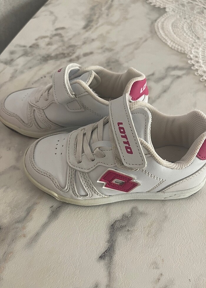 Lotto marka 29 numara kız çocuk spor ayakkabı - Görsel 3