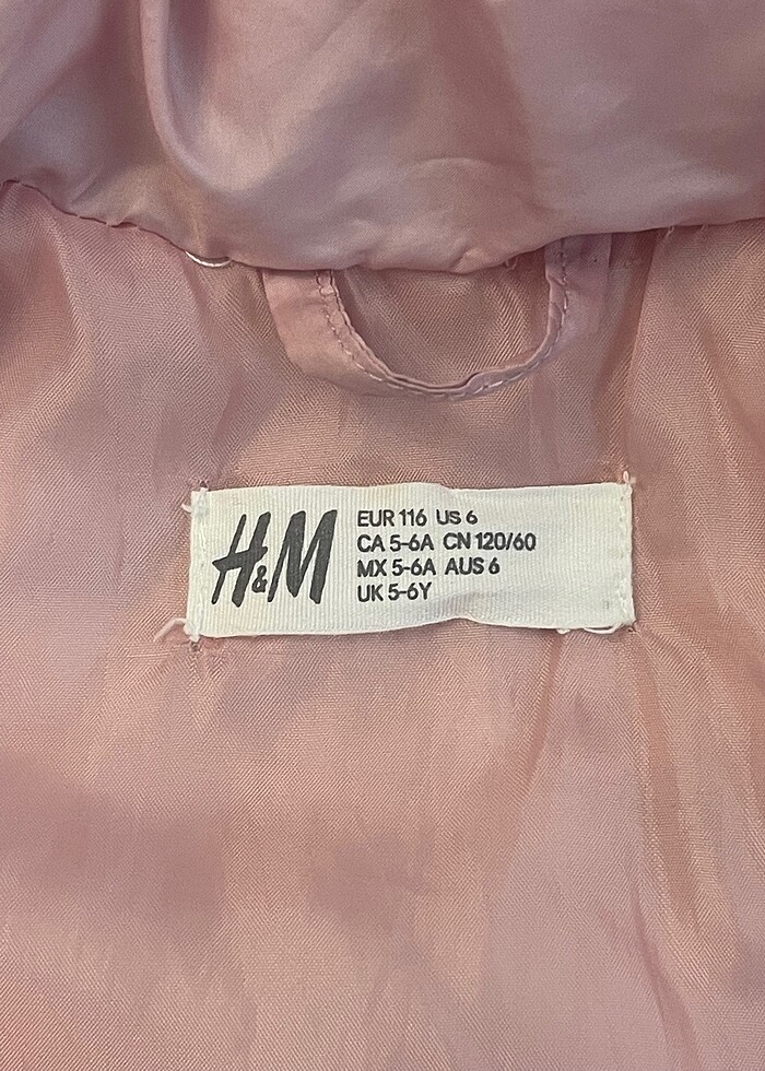 5-6 Yaş kız çocuk mont - Görsel 2