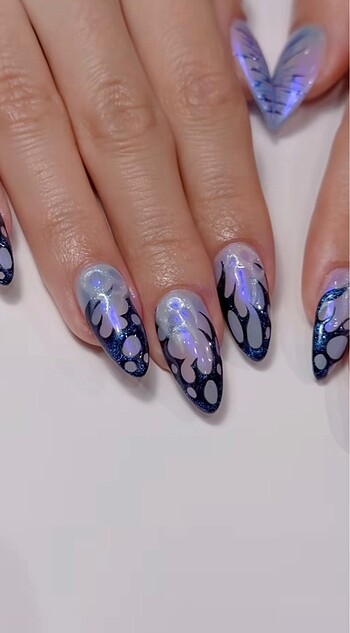 Arcane holografik takma tırnK