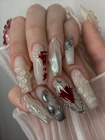 Gotik bride takma tırnak