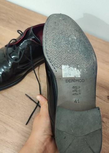 41 Beden gri Renk Derimod Hakiki deri ayakkabi