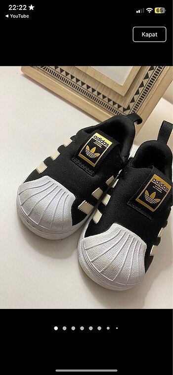 Adidas Adidas 20 numara bebek ayakkabı