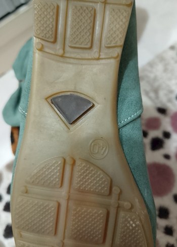 Leopar Desenli Kürklü Turkuaz Dolgu Topuk Bot - Görsel 3