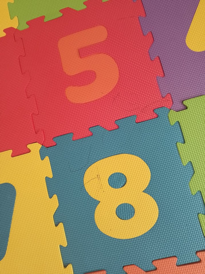 Renkli Sayı Desenli Bebek Oyun Matı - Görsel 3