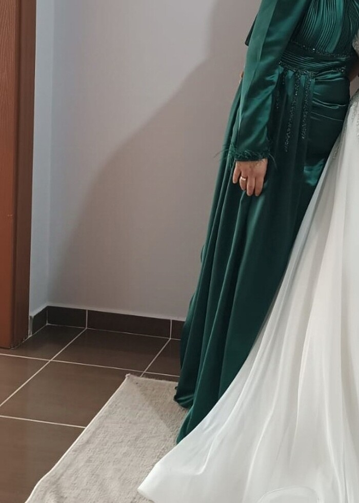 Zümrüt abiye - Görsel 5