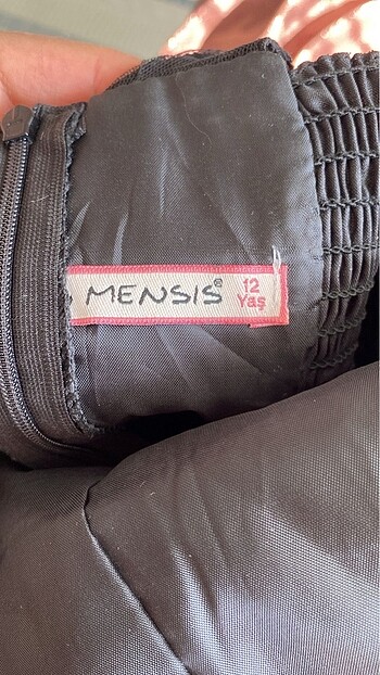 11-12 Yaş Beden siyah Renk Kusursuz özel gün elbisesi