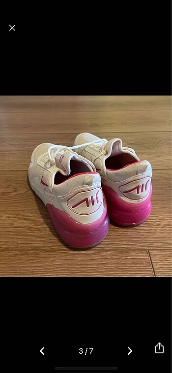 39 Beden Pembe Nike Air 270