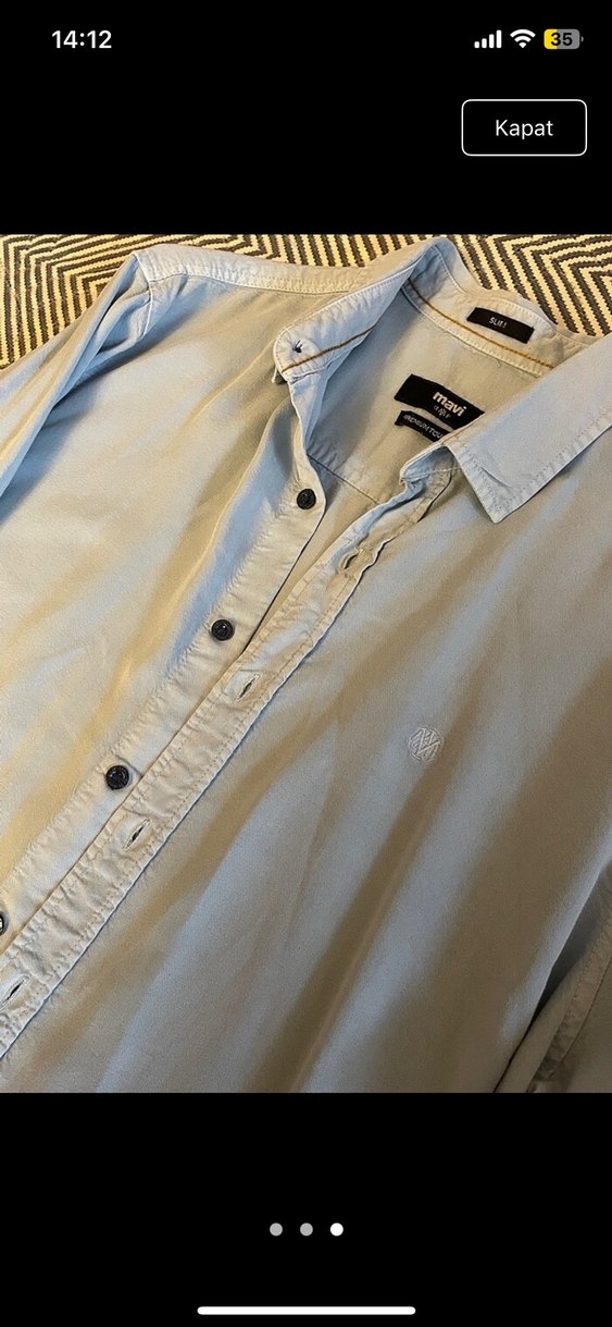 Mavi marka erkek gömlek - Görsel 3