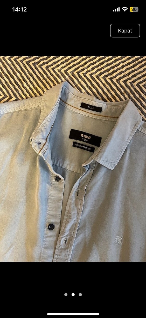 Mavi marka erkek gömlek - Görsel 2