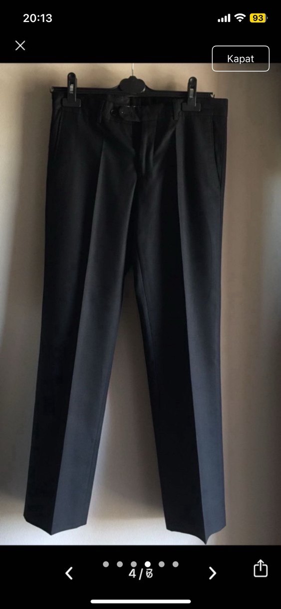 Erkek Siyah Takım Elbise - Görsel 4