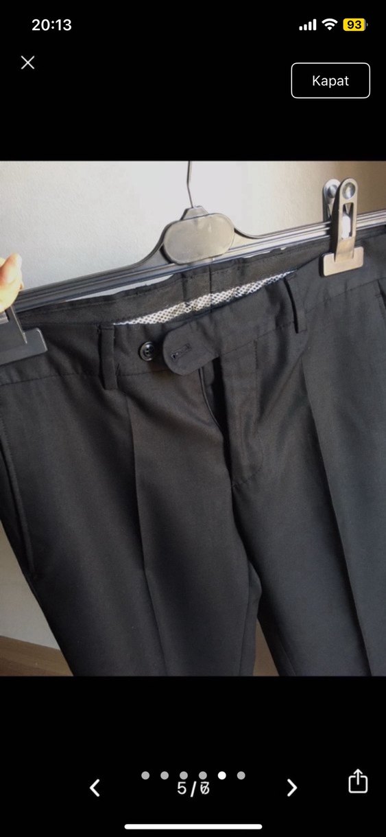 Erkek Siyah Takım Elbise - Görsel 5