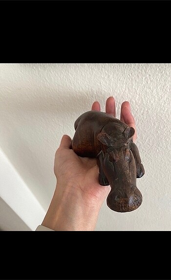 Ahşap El Oyması Biblo & Vintage Kaşık Çatal Bıçak Standı