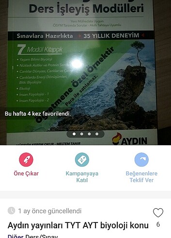 Aydın yayınları biyoloji
