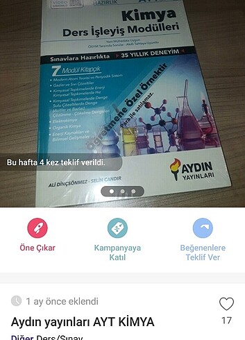 Aydın yayınları kimya