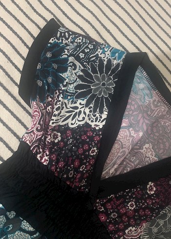 Diğer Desenli Bohem Mini Elbise & Üst