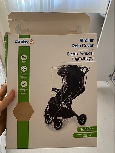 Diğer Beden Bebek arabası yağmurluğu