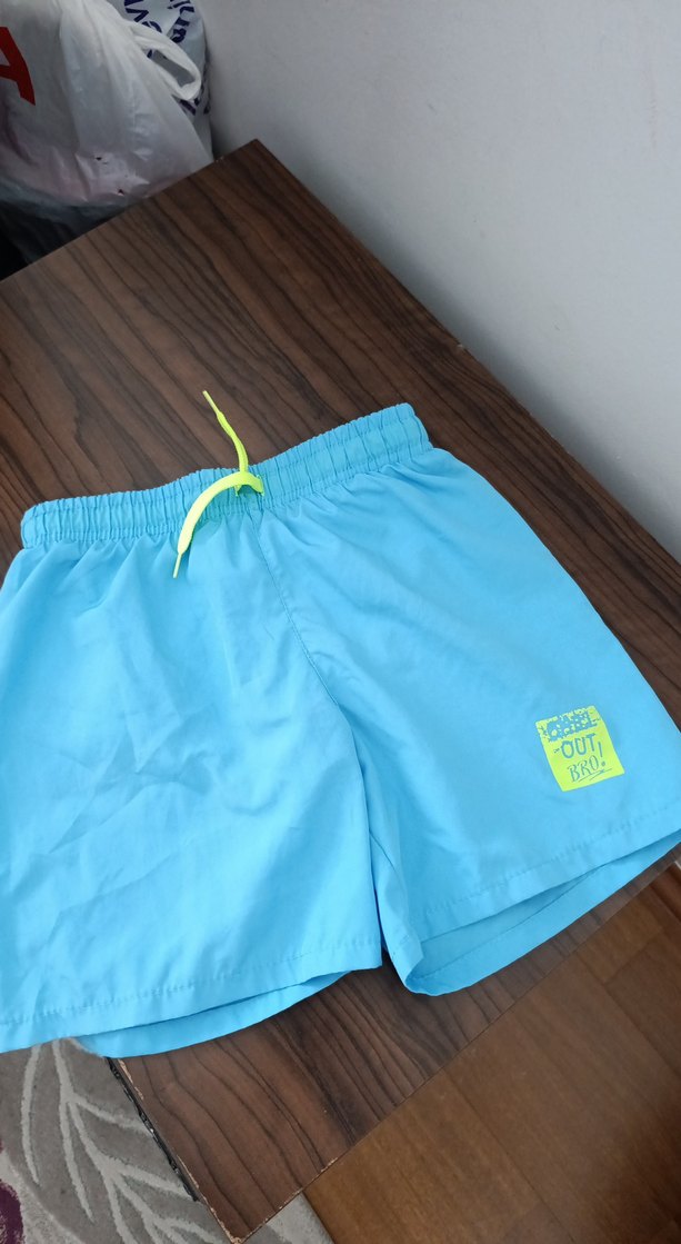 Erkek Mavi Şort - Görsel 2