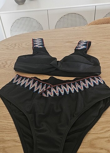 l Beden Yüksek bel bikini L beden
