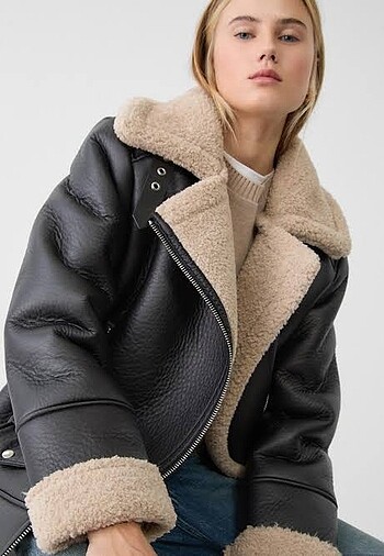 Stradivarius Biker çeket