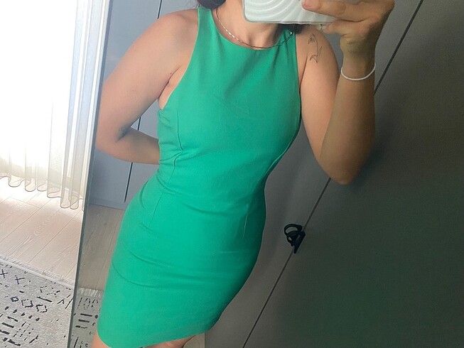 Zara kalem elbise