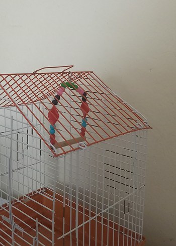 Renkli Kuş Kafesi Oyuncaklı