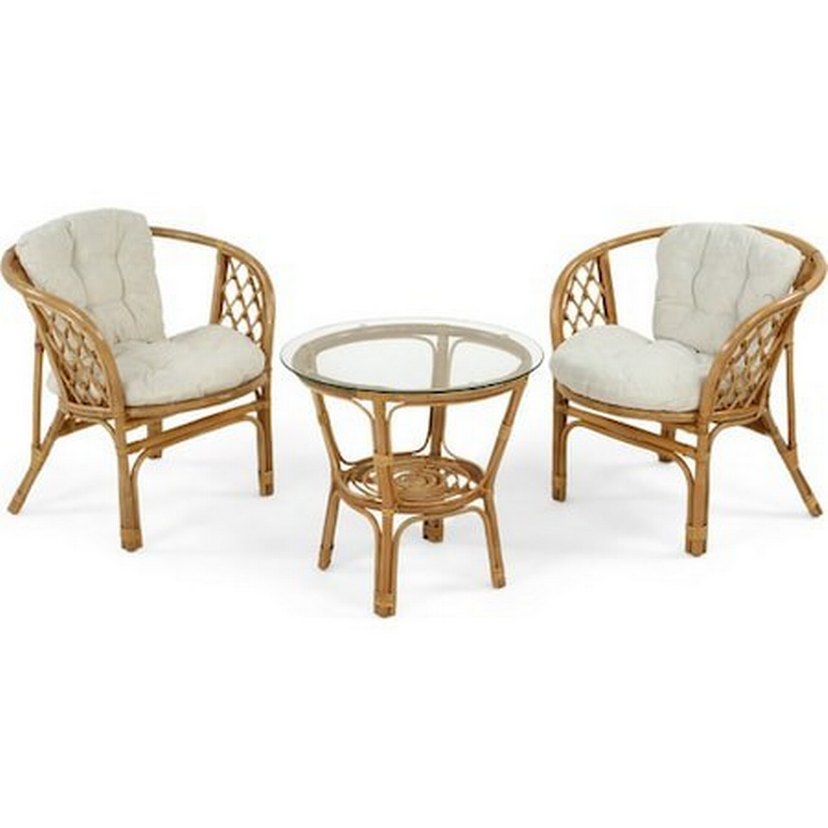 Hepsi Home Bahama Bambu Bahçe Oturma Grubu - Görsel 2