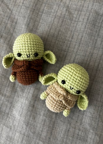  Beden Küçük Bebek Yoda Anahtarlık