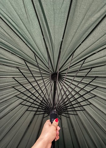 Klasik Zarif Yeşil Pilili Şemsiye
24 Telli Geniş - Görsel 5