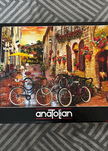Renkli Sokak Manzaralı Anatolian Puzzle