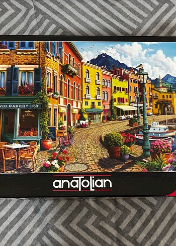 Beden Renkli Sokak Manzaralı Anatolian Puzzle