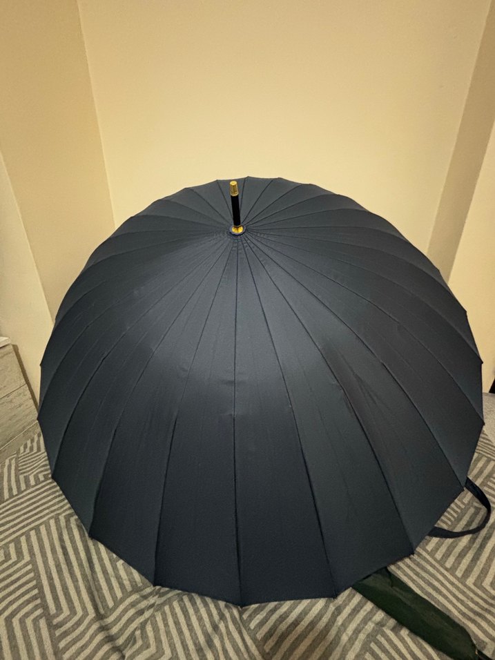 Klasik Lacivert Şemsiye 
24 Telli Geniş - Görsel 4