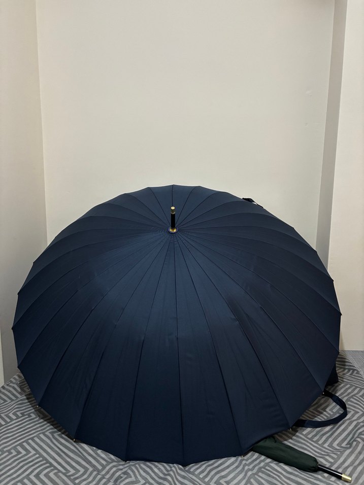 Klasik Lacivert Şemsiye 
24 Telli Geniş - Görsel 2