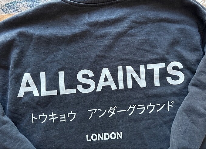 m Beden siyah Renk Orijinal allsaints