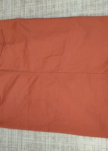 Bej Kadın Uzun Etek Fermuarlı - Görsel 2